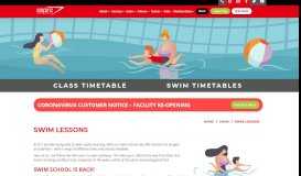 
							         Swim Lessons - Aspire Trust								  
							    