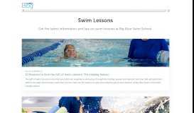 
							         swim lessons - Big Blue Swim School								  
							    