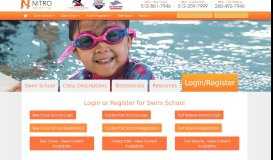 
							         Swim School Login and Registration | Nitro Swimming								  
							    