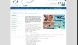 
							         Swimming development - South Lanarkshire Leisure and Culture								  
							    