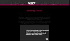 
							         Swimming Lessons - Active Tameside : Active Tameside								  
							    