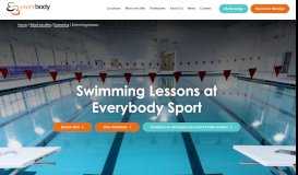 
							         Swimming Lessons - Everybody Sport & Recreation								  
							    