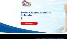 
							         Swimming Lessons Orlando | British Swim School								  
							    