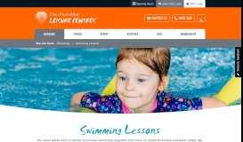 
							         Swimming lessons - Swimming Lessons - Joondalup Leisure Centres								  
							    