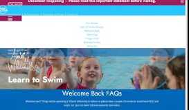 
							         Swimming Lessons : Tees Active								  
							    