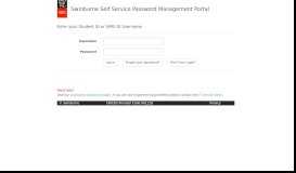 
							         Swinburne Self Service Password Management Portal								  
							    