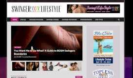 
							         Swinger Lifestyle | Real Swingers | Stories & Lifestyle Articles								  
							    