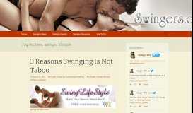 
							         swinger lifestyle | Swingers.org								  
							    