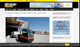 
							         Swissport expands Heathrow cargo capacity through ... - Air Cargo News								  
							    