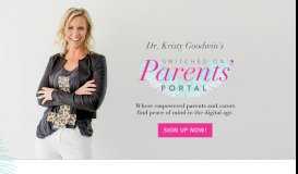 
							         Switched on Parents Portal | Dr Kristy Goodwin								  
							    