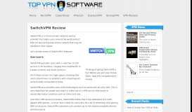 
							         SwitchVPN Review - Top VPN Software								  
							    