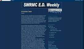 
							         SWRMC E.D. Weekly								  
							    