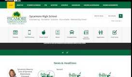 
							         Sycamore High School / Homepage								  
							    