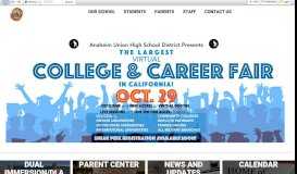 
							         Sycamore JHS - Anaheim Union High School District								  
							    