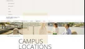 
							         Sydney Campus - Kaplan Business School								  
							    