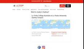 
							         Sydney - La Trobe College Australia								  
							    