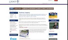 
							         Sydney Legacy - Legacy								  
							    