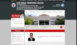 
							         Syed Ammal Engineering College								  
							    
