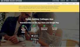 
							         Sykes Holiday Cottages App								  
							    