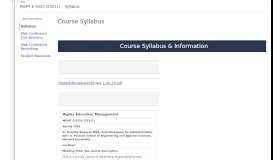 
							         Syllabus for Higher Education Management - Harvard Canvas								  
							    