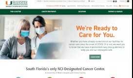 
							         Sylvester Comprehensive Cancer Center | University of Miami Health ...								  
							    