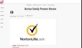 
							         Symantec Norton Family Premier Review & Rating | PCMag.com								  
							    