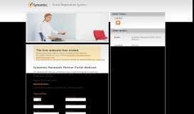 
							         Symantec Renewals Partner Portal Webcast | Symantec								  
							    