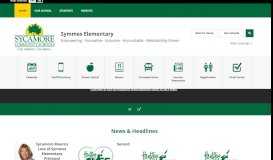 
							         Symmes Elementary / Homepage - Sycamore Community Schools								  
							    