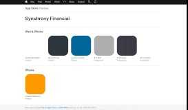 
							         Synchrony Financial Apps on the App Store - iTunes - Apple								  
							    