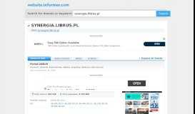 
							         synergia.librus.pl at WI. Portal LIBRUS - Website Informer								  
							    