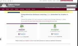 
							         Synergy Landing Page for ParentVUE and StudentVUE | Salem ...								  
							    