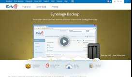 
							         Synology backup to IDrive® cloud								  
							    