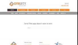 
							         Synuity Client Login Portal - Check your Payroll and Employee Benefits								  
							    