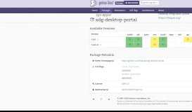
							         sys-apps/xdg-desktop-portal – Gentoo Packages								  
							    