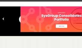 
							         SysGroup: Managed IT Services | Cloud Hosting Provider								  
							    