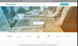 
							         Sysomos | Social Media Management and Analytics Software								  
							    