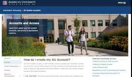
							         System Accounts at American University | Office of Information ...								  
							    