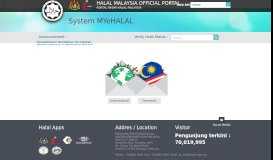 
							         System MYeHALAL - Halal Malaysian Portal								  
							    