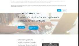 
							         Systematic Review and Literature Review Software by ...								  
							    