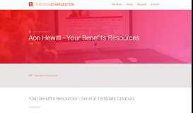 
							         T Charleston Portfolio - Aon Hewitt Benefits Resources								  
							    