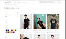 
							         T Shirts for Men - Upto 40% Off on Mens T Shirts | Bewakoof.com								  
							    