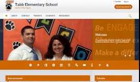 
							         Tabb Elementary School / Homepage - York County School Division								  
							    