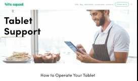 
							         Tablet Support — Restaurant Partners								  
							    