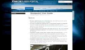 
							         TACC Stampede2 User Guide - XSEDE User Portal								  
							    
