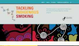 
							         Tackling Indigenous Smoking								  
							    