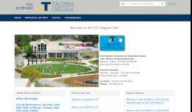 
							         Tacoma Community College Home - TeamDynamix								  
							    