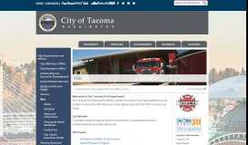 
							         Tacoma Fire Department - Fire - City of Tacoma								  
							    