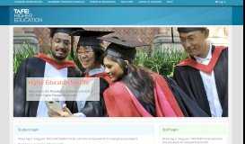 
							         TAFE NSW Higher Education Online								  
							    