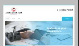 
							         TAFIS - e-Invoice Portal								  
							    