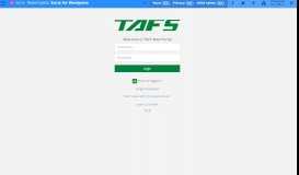 
							         TAFS Web Portal | Login - Sur.ly								  
							    